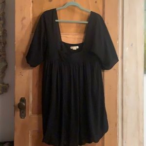 Black Boho Tunic Dress